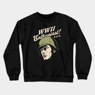 World War 2 Enthusiast Crewneck Sweatshirt